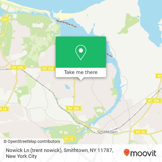 Nowick Ln (trent nowick), Smithtown, NY 11787 map