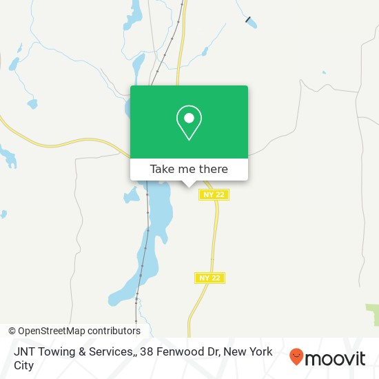 JNT Towing & Services,, 38 Fenwood Dr map