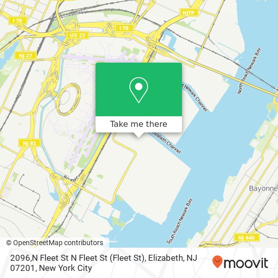 2096,N Fleet St N Fleet St (Fleet St), Elizabeth, NJ 07201 map