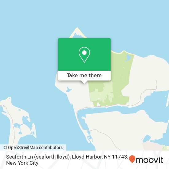 Mapa de Seaforth Ln (seaforth lloyd), Lloyd Harbor, NY 11743