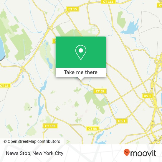 News Stop map