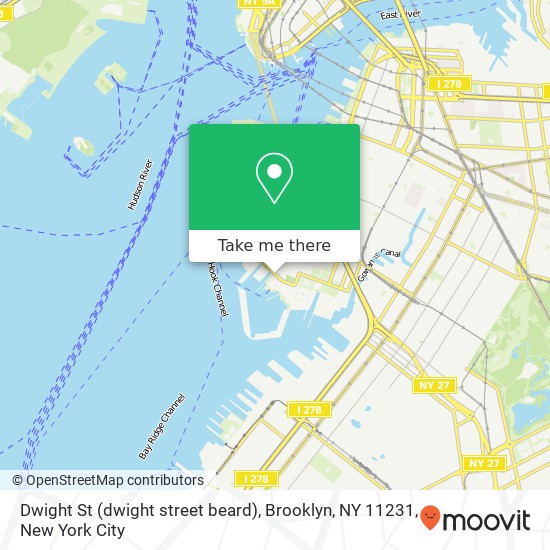 Mapa de Dwight St (dwight street beard), Brooklyn, NY 11231