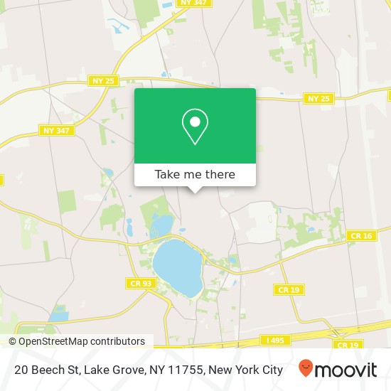 20 Beech St, Lake Grove, NY 11755 map