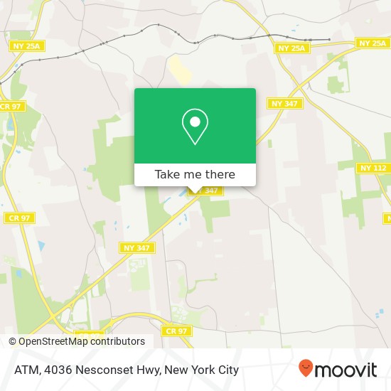 Mapa de ATM, 4036 Nesconset Hwy