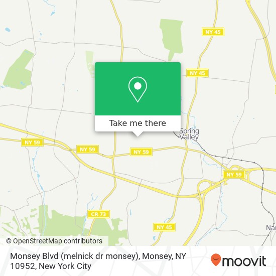 Monsey Blvd (melnick dr monsey), Monsey, NY 10952 map