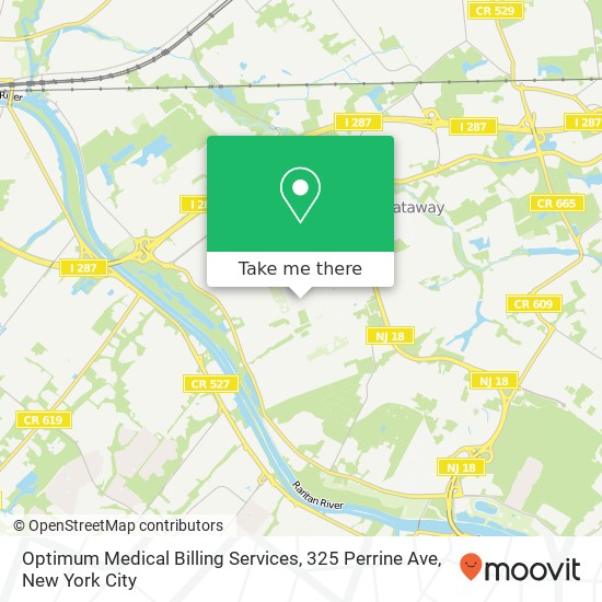 Optimum Medical Billing Services, 325 Perrine Ave map