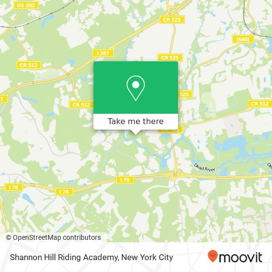 Mapa de Shannon Hill Riding Academy, 15 Shannon Hill Rd