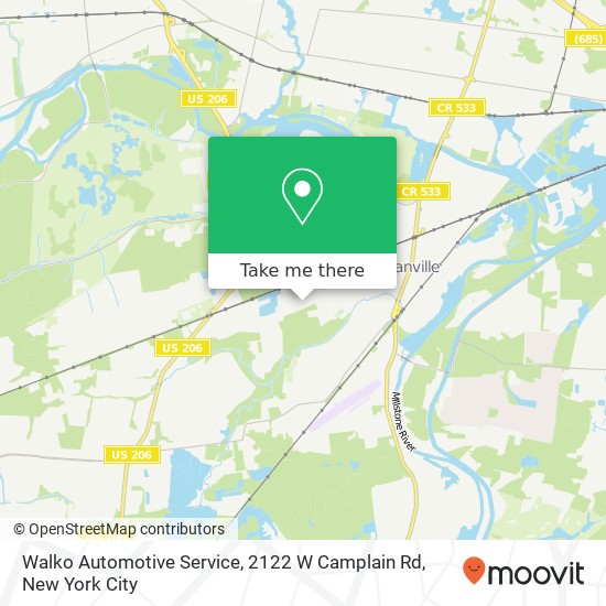 Walko Automotive Service, 2122 W Camplain Rd map