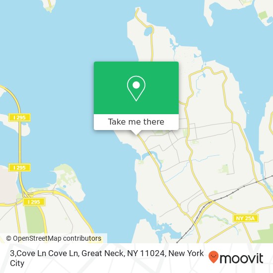 3,Cove Ln Cove Ln, Great Neck, NY 11024 map