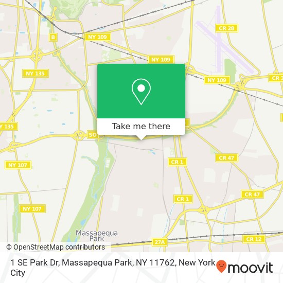 1 SE Park Dr, Massapequa Park, NY 11762 map