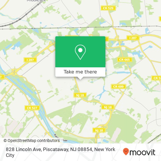 828 Lincoln Ave, Piscataway, NJ 08854 map