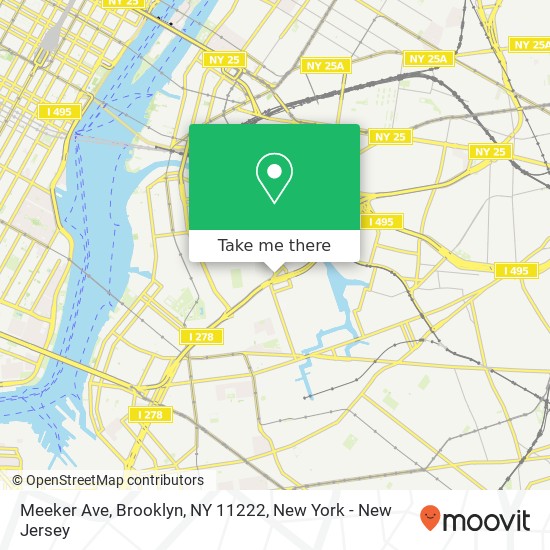 Meeker Ave, Brooklyn, NY 11222 map
