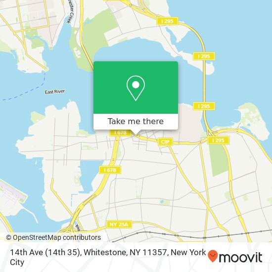 14th Ave (14th 35), Whitestone, NY 11357 map
