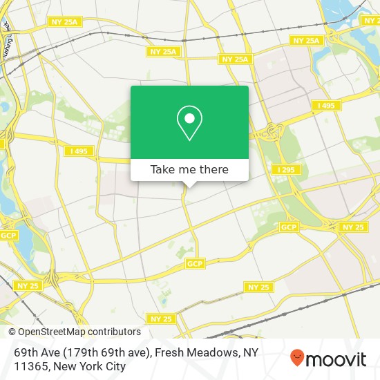 69th Ave (179th 69th ave), Fresh Meadows, NY 11365 map