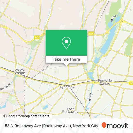 53 N Rockaway Ave (Rockaway Ave), Lynbrook, NY 11563 map