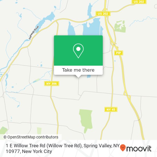 1 E Willow Tree Rd (Willow Tree Rd), Spring Valley, NY 10977 map