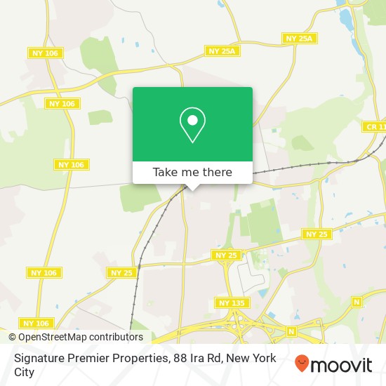 Signature Premier Properties, 88 Ira Rd map