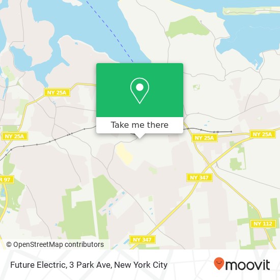 Future Electric, 3 Park Ave map