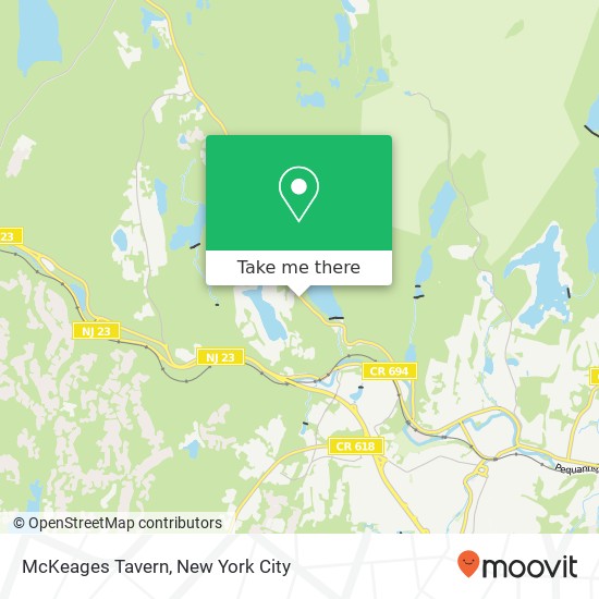 Mapa de McKeages Tavern