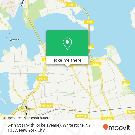 154th St (154th locke avenue), Whitestone, NY 11357 map