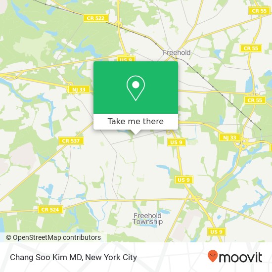 Chang Soo Kim MD, 222 Schanck Rd map