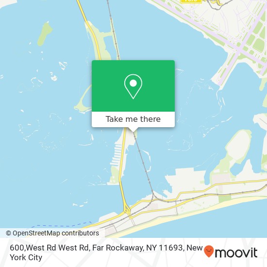 600,West Rd West Rd, Far Rockaway, NY 11693 map