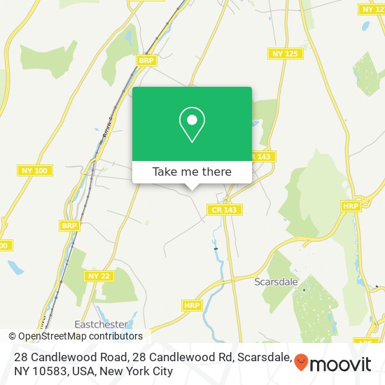 28 Candlewood Road, 28 Candlewood Rd, Scarsdale, NY 10583, USA map