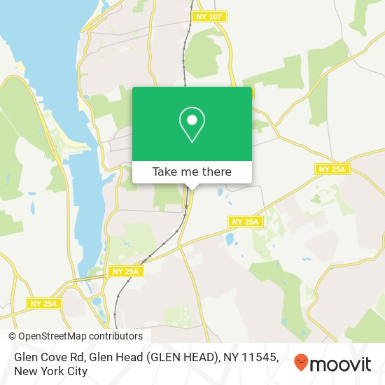 Mapa de Glen Cove Rd, Glen Head (GLEN HEAD), NY 11545