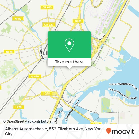 Alben's Automechanic, 552 Elizabeth Ave map