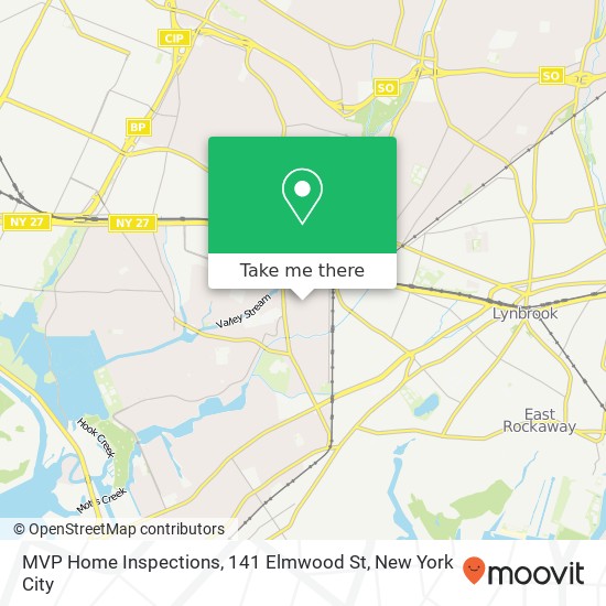 Mapa de MVP Home Inspections, 141 Elmwood St