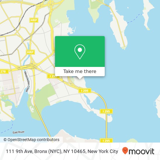 111 9th Ave, Bronx (NYC), NY 10465 map