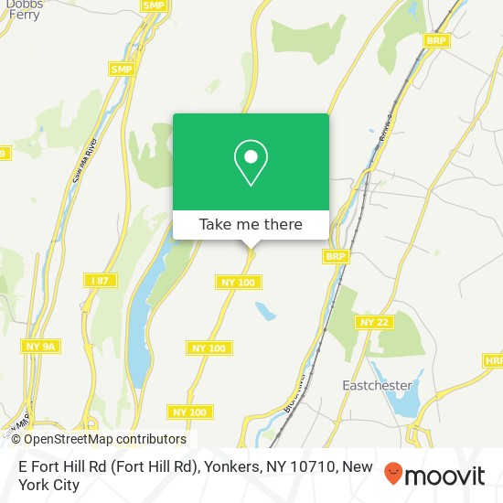 E Fort Hill Rd (Fort Hill Rd), Yonkers, NY 10710 map