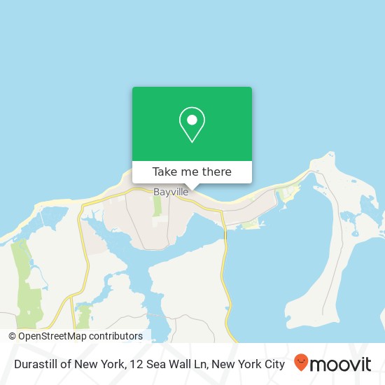 Mapa de Durastill of New York, 12 Sea Wall Ln