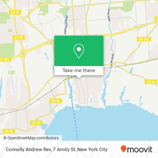 Connolly Andrew Rev, 7 Amity St map