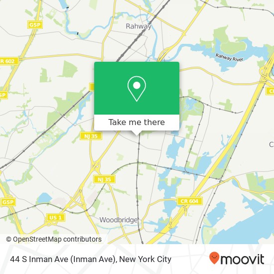 44 S Inman Ave (Inman Ave), Avenel, NJ 07001 map