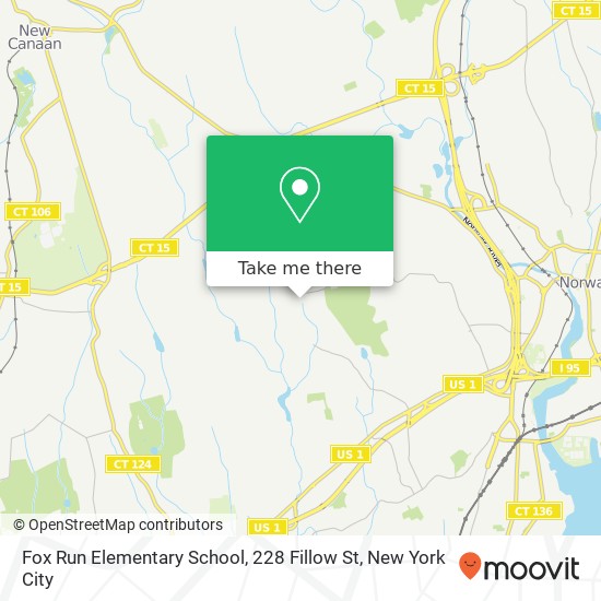 Mapa de Fox Run Elementary School, 228 Fillow St