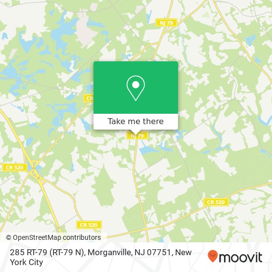 285 RT-79 (RT-79 N), Morganville, NJ 07751 map