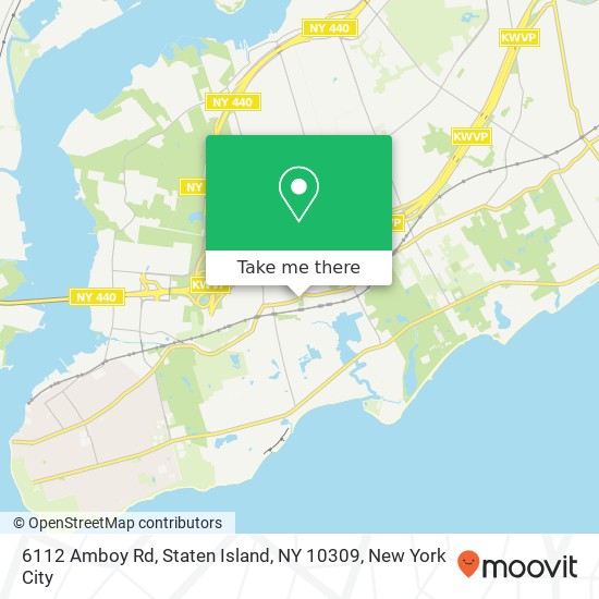 6112 Amboy Rd, Staten Island, NY 10309 map
