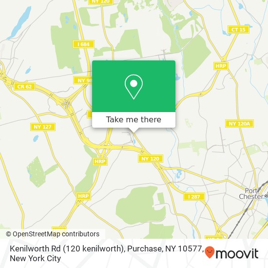 Kenilworth Rd (120 kenilworth), Purchase, NY 10577 map