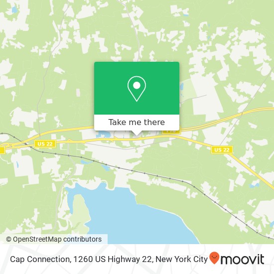Mapa de Cap Connection, 1260 US Highway 22