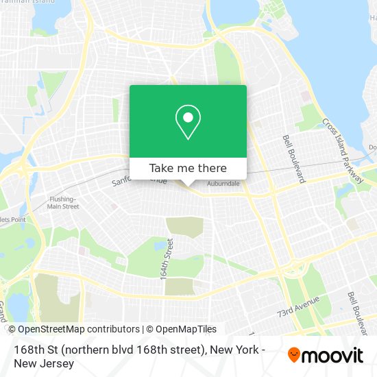 Mapa de 168th St (northern blvd 168th street)