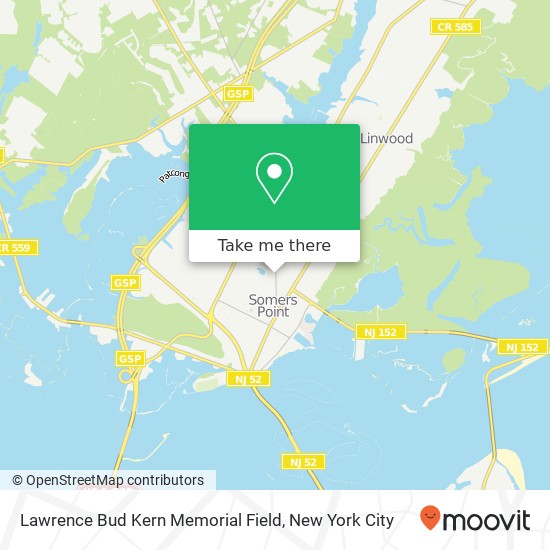 Mapa de Lawrence Bud Kern Memorial Field, 598 Marks Rd