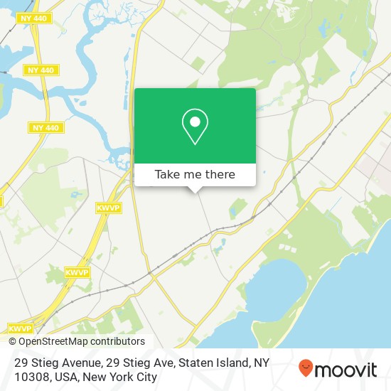 29 Stieg Avenue, 29 Stieg Ave, Staten Island, NY 10308, USA map