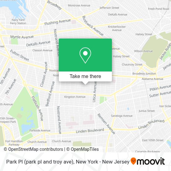How To Get To Park Pl Park Pl And Troy Ave In Brooklyn By Subway Bus Or Train