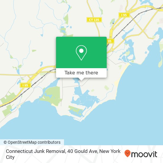 Mapa de Connecticut Junk Removal, 40 Gould Ave