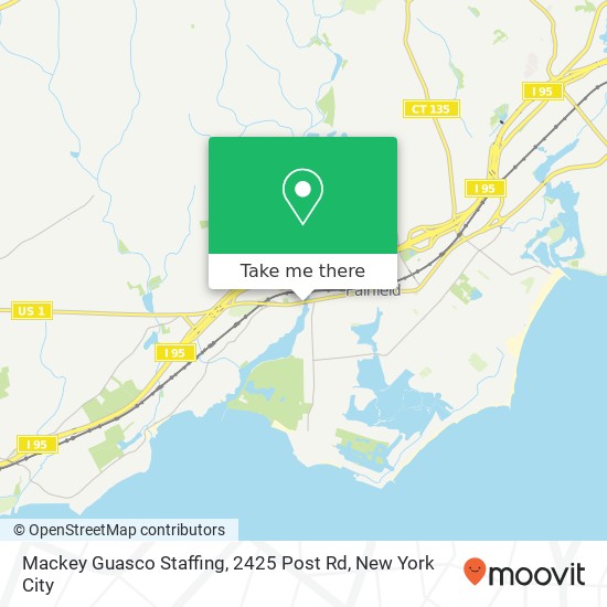 Mackey Guasco Staffing, 2425 Post Rd map