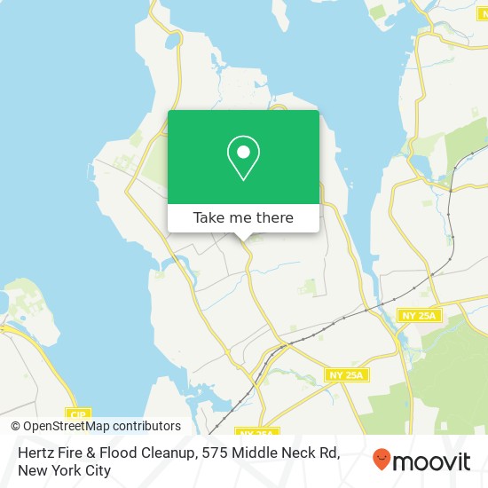 Hertz Fire & Flood Cleanup, 575 Middle Neck Rd map