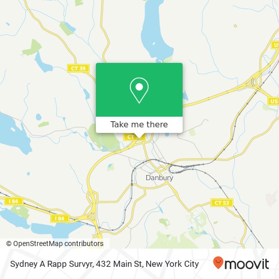 Mapa de Sydney A Rapp Survyr, 432 Main St