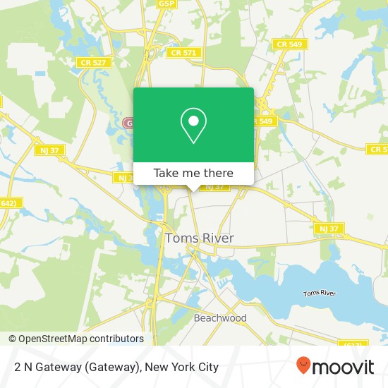 2 N Gateway (Gateway), Toms River, NJ 08753 map