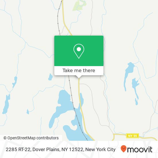 2285 RT-22, Dover Plains, NY 12522 map